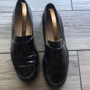 patent leather loafers Black Size 7.5